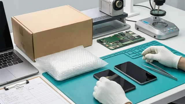 数码设备寄修前的打包和登记准备