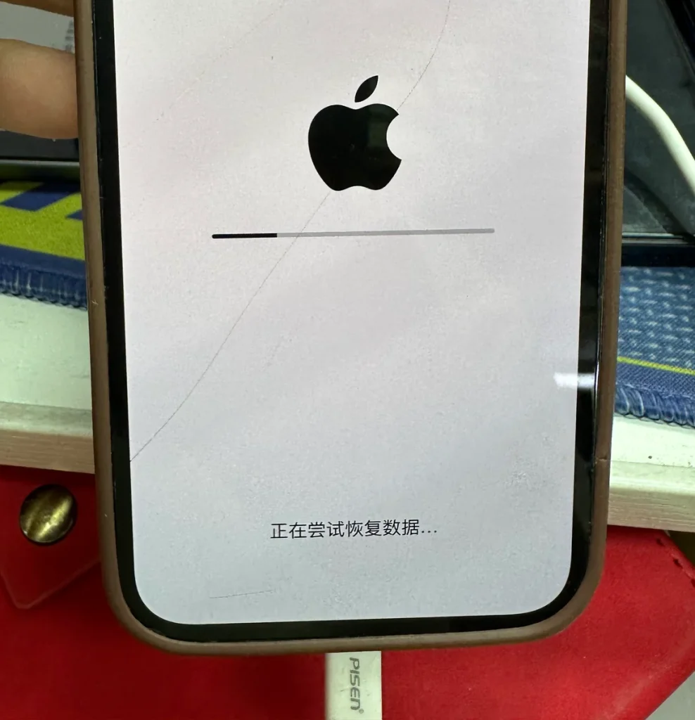 正在恢复数据